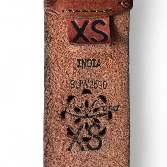 Vtg Lucky Brand Leather Belt - Picture 3 of 4